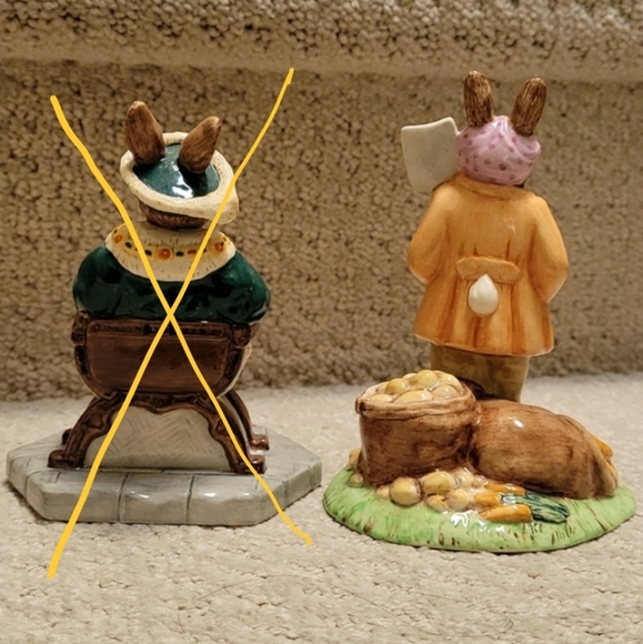 Bunnykins Royal Doulton Figurines - Picture 5 of 9